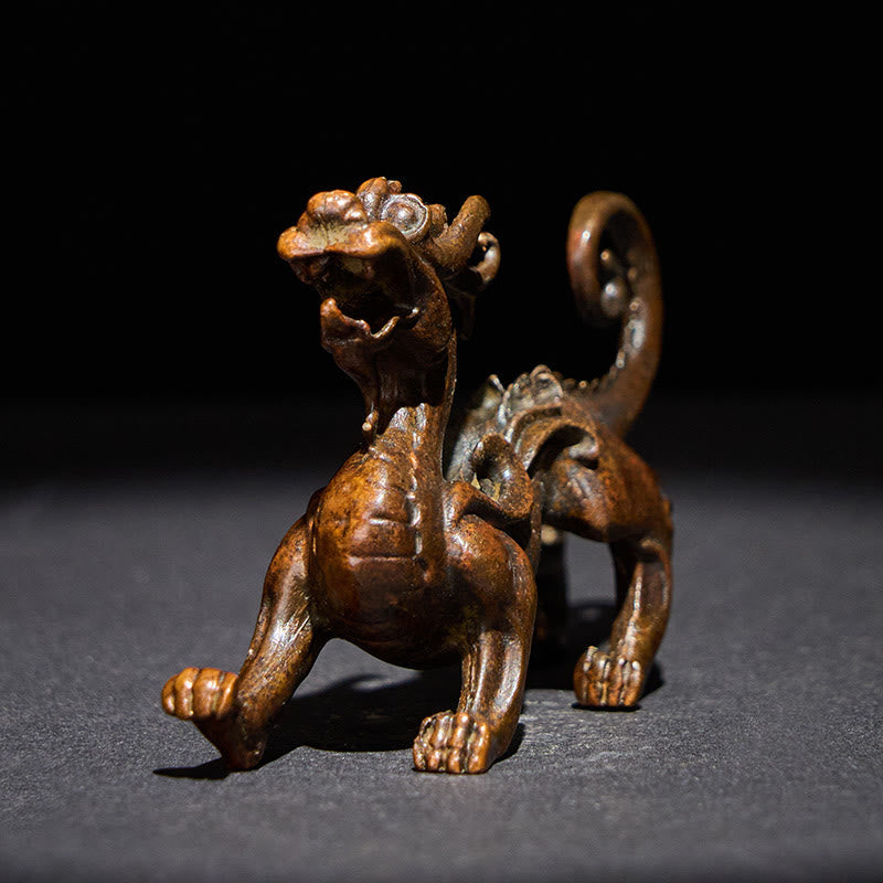 Figur Pixiu Reichtum Glück Klein Feng Shui