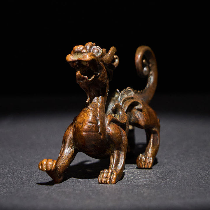 Figur Pixiu Reichtum Glück Klein Feng Shui