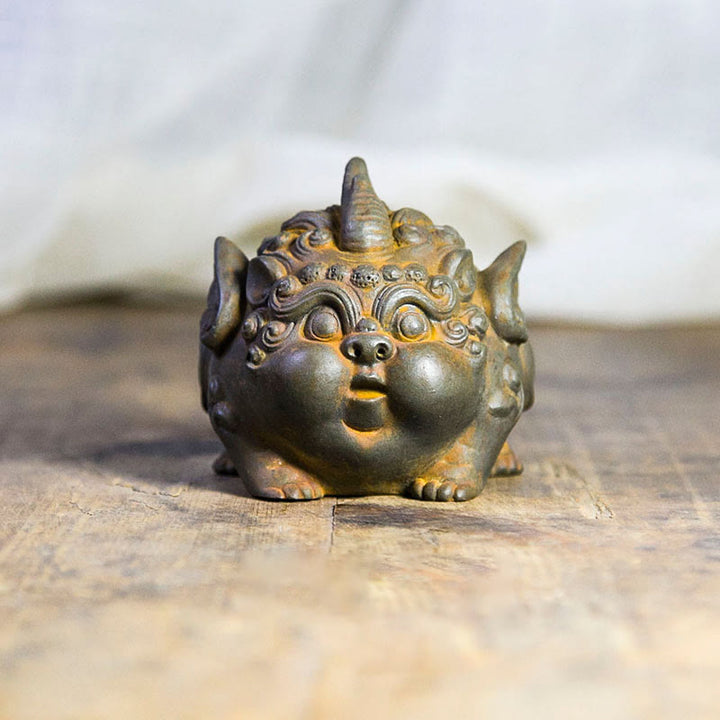 Figur Pixiu Reichtum Harz Deko Feng Shui