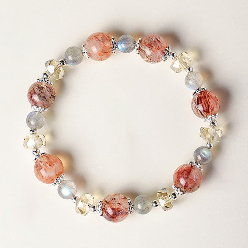 Armband Aquamarin Kristall – Frieden