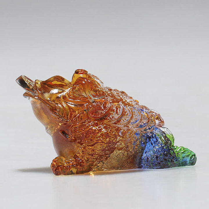Frosch Dekofigur Liuli Kristall Geschenk