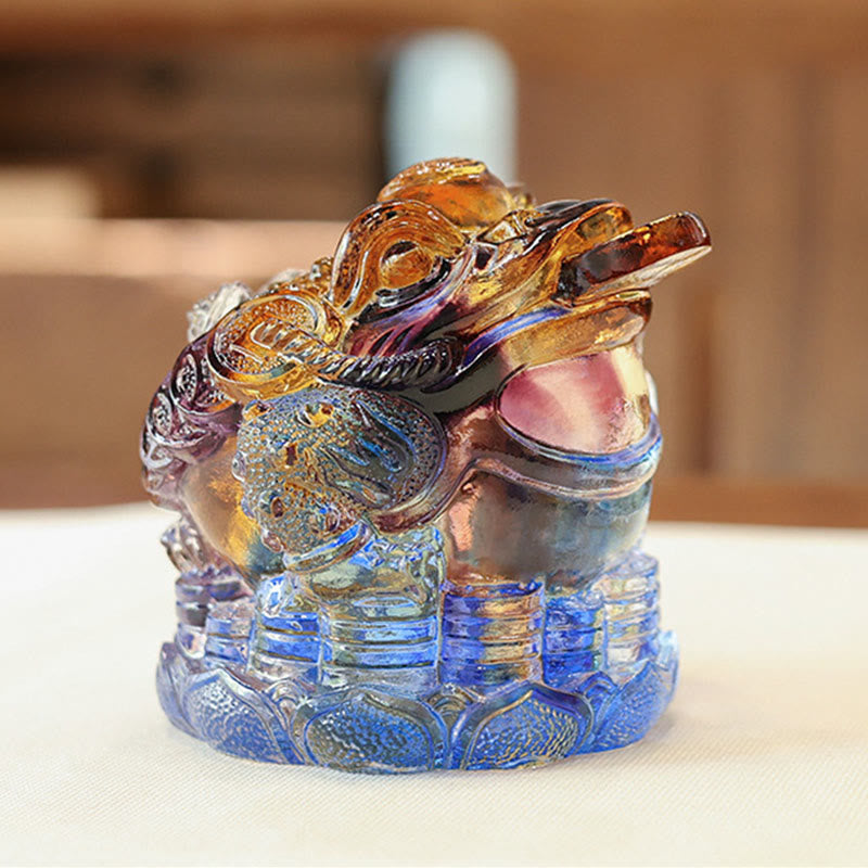 Frosch Figur Deko Liuli Reichtum Glücksbringer