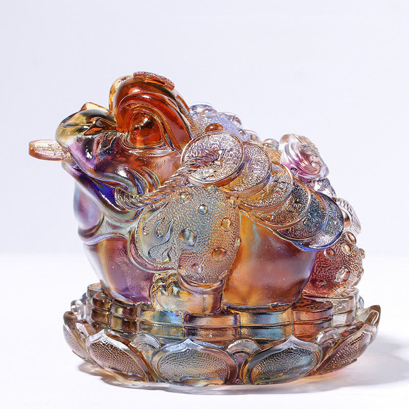Frosch Figur Deko Liuli Reichtum Wohnzimmer