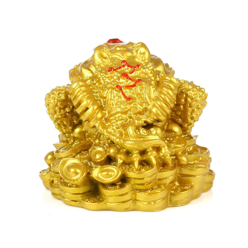 Frosch Figur Feng Shui