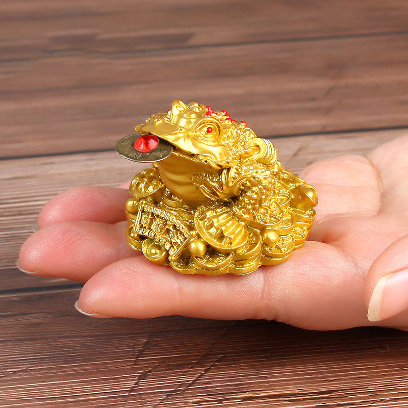Frosch Figur Glücksbringer