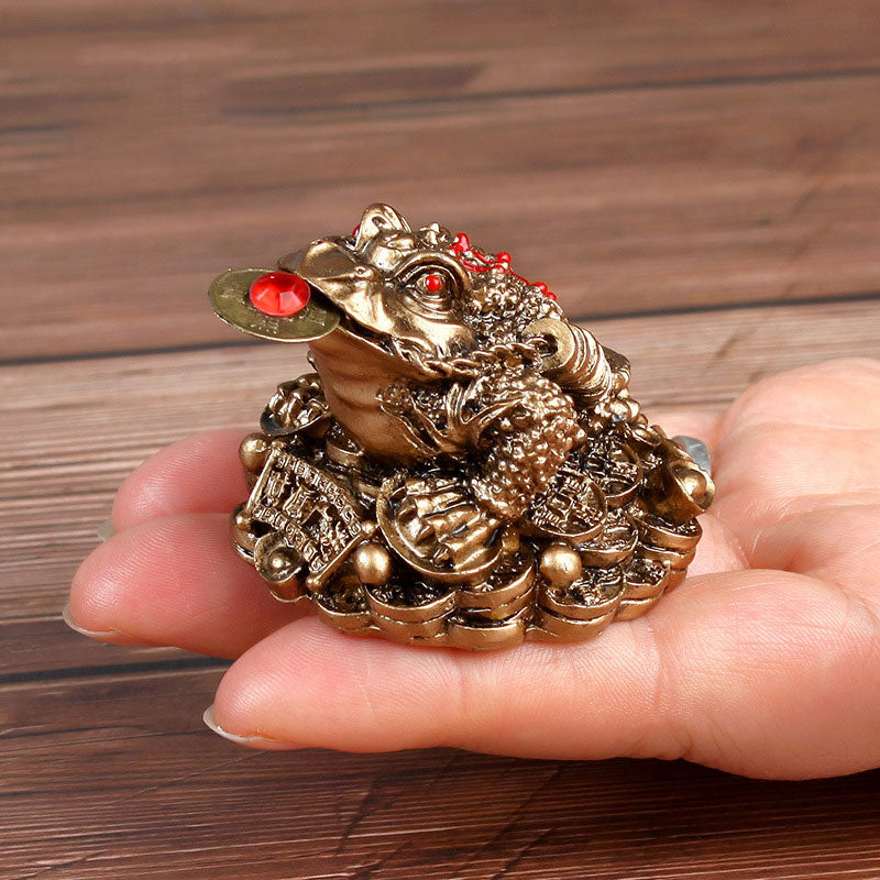 Frosch Figur Statue
