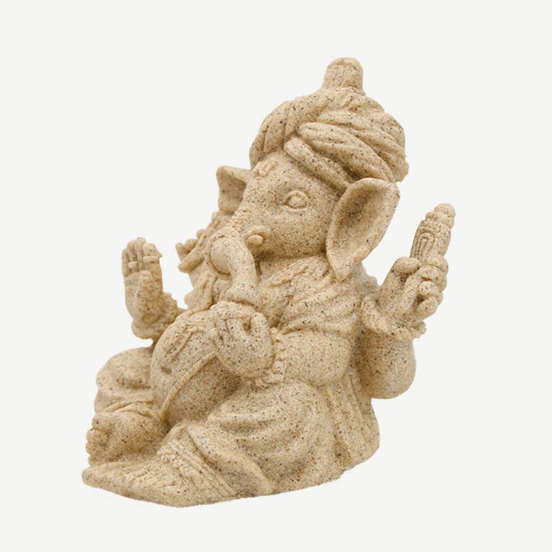 Ganesha Statue Ganpati Schutz Segen Deko