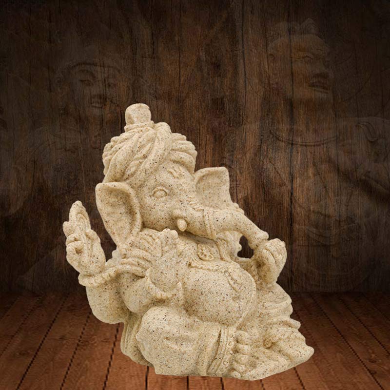 Ganesha Statue Ganpati Schutz Segen Symbol
