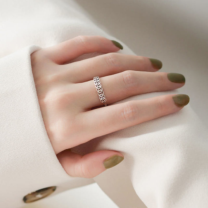 Ring Kupfer Kaisermünze Glück eleganter Fingerring stilvoller Schmuck