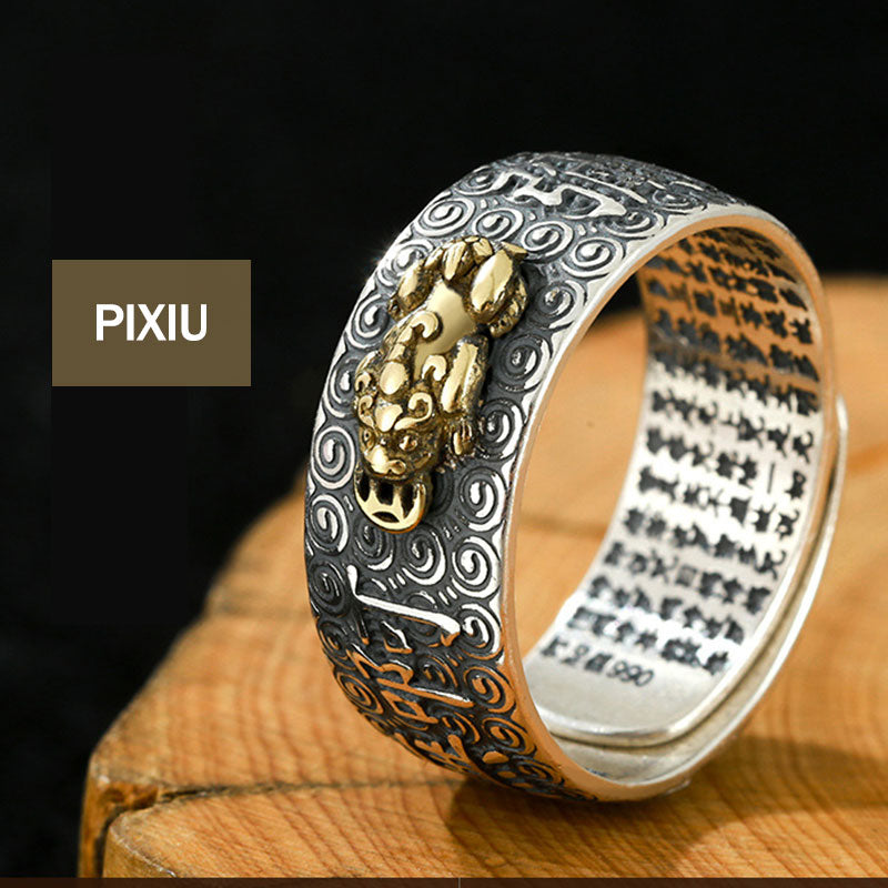 Ring Buddha Sternzeichen – Wohlstand & Glück