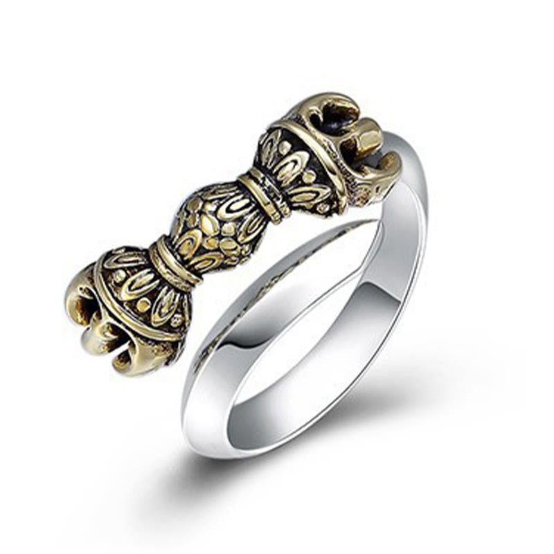 Ring Kupfer Dorje Vajra Pixiu Glück Wohlstand Fengshui Schutz