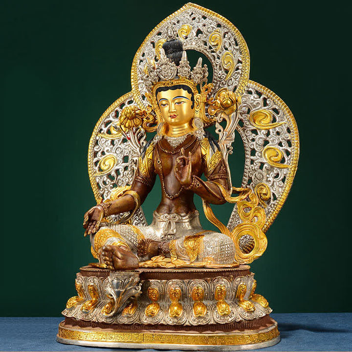 Grüne Tara Bodhisattva Kupfer Hoffnung Geschenk