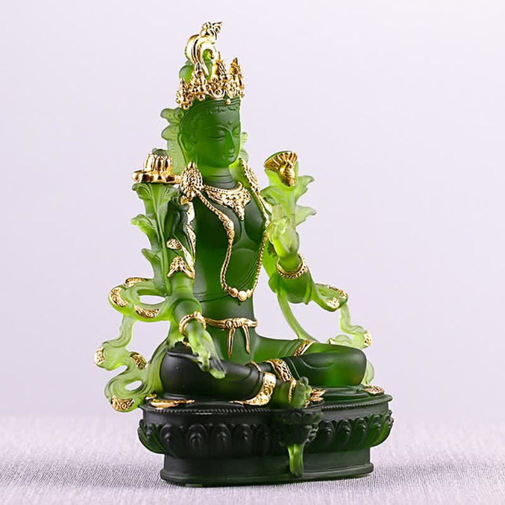 Grüne Tara Statue