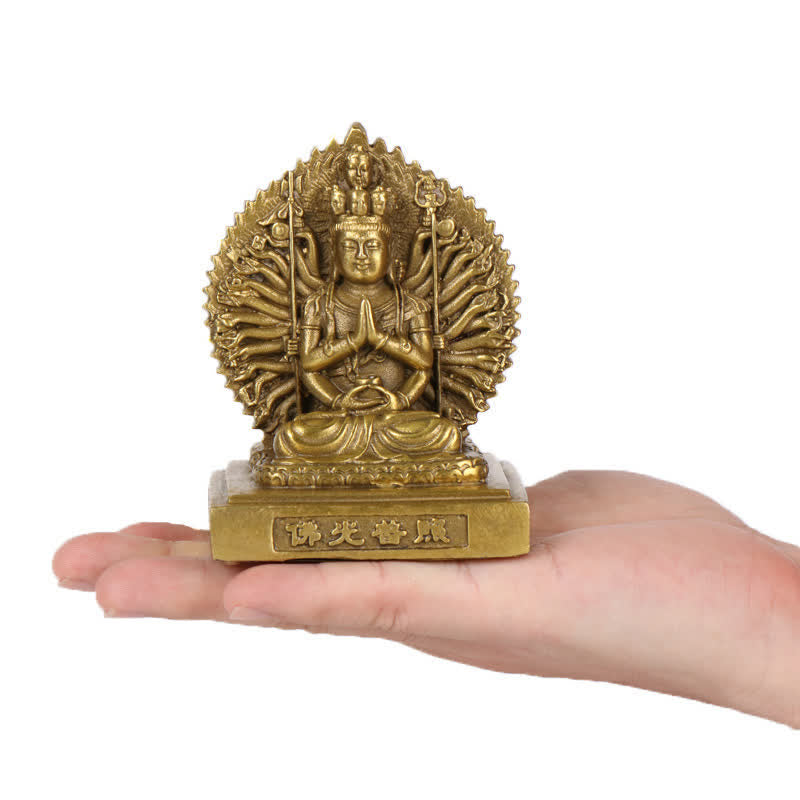 Guanyin Statue Tausendarmig Glücksbringer
