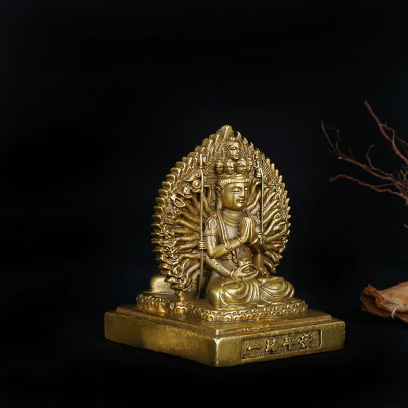 Guanyin Statue Tausendarmig Wohnzimmer