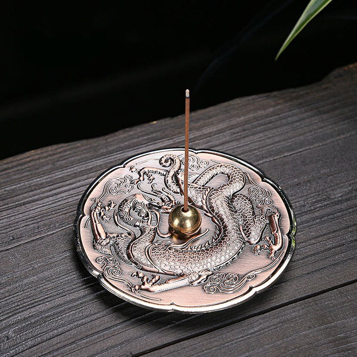 Halter Für Räucherstäbchen Drache Messing Feng Shui