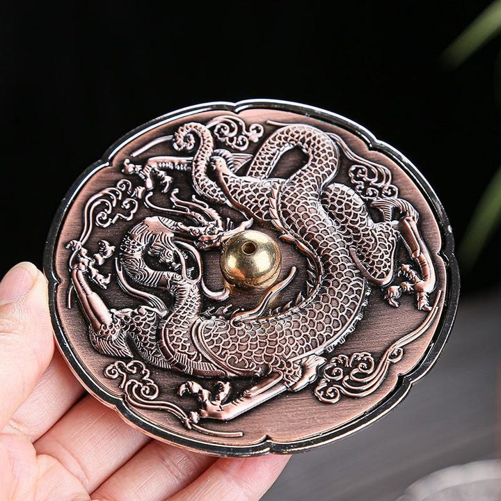 Halter Für Räucherstäbchen Drache Messing Glücksbringer