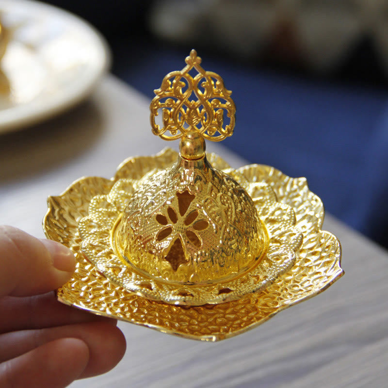 Halter Räucherstäbchen Gold Blatt Legierung Wohnzimmer
