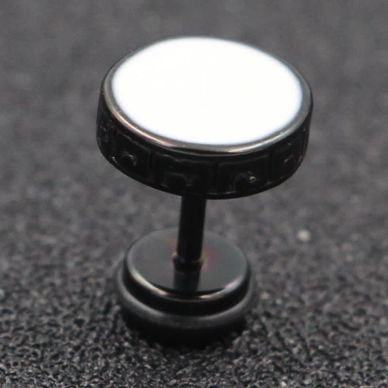 Ohrringe Titanstahl Stecker