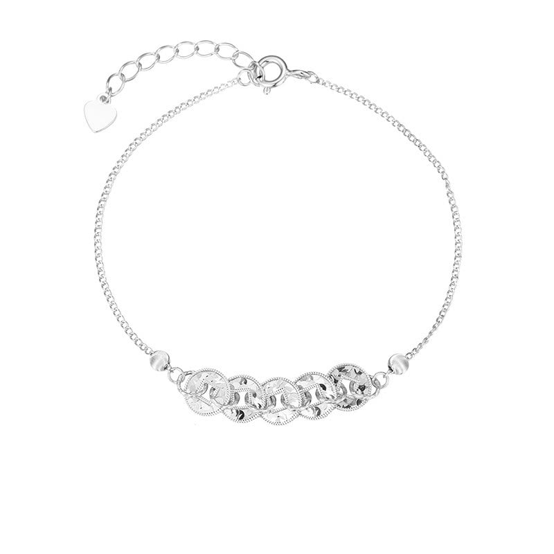 Armband 925 Silber Fünf Kaiser Münzen – Schutz