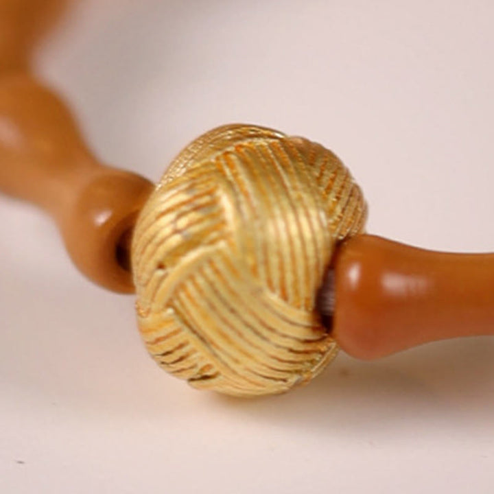 Ring Olivenkern Kupfermünze Stärke eleganter goldfarbener Schmuck Fingerring