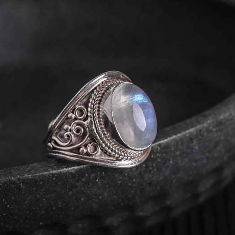 Ring 925 Silber Mondstein – Heilung