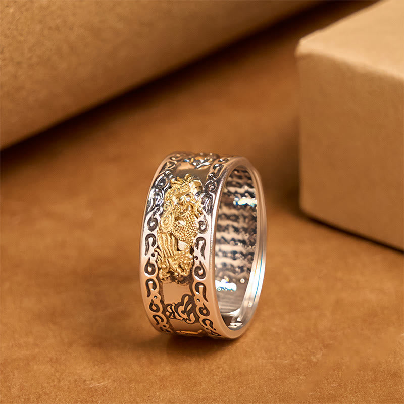 Ring Kupfer Herzsutra Drachen – Stärke