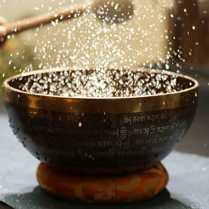 Instrument Klangschale Sutra Heilung Set Meditation
