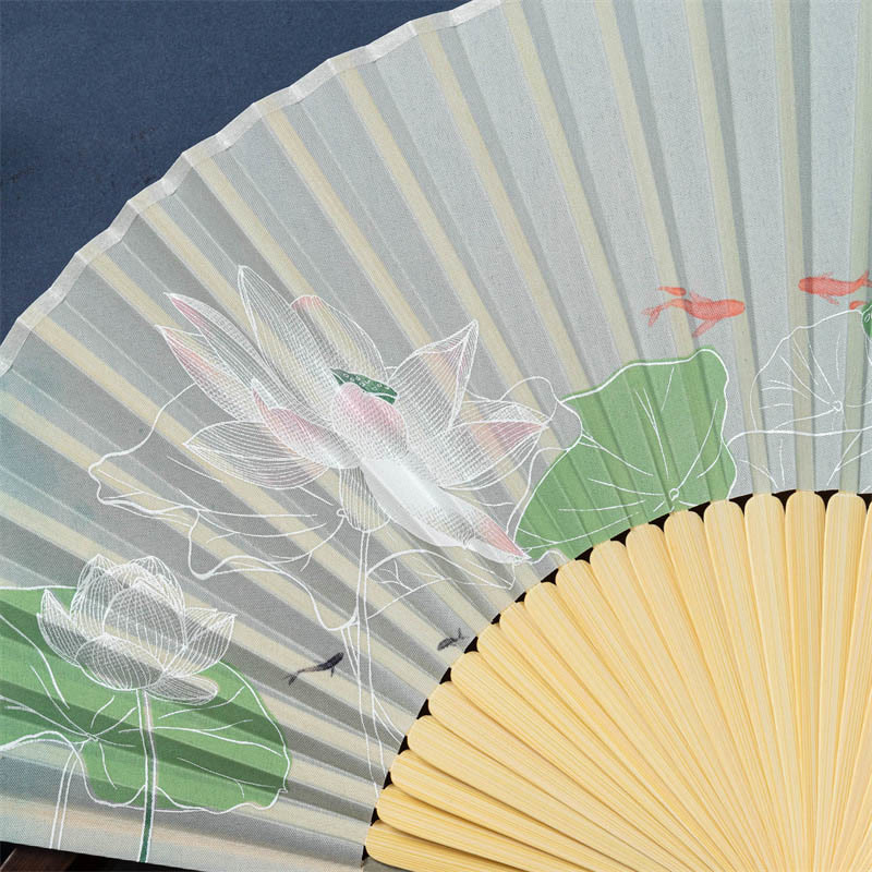 Japanisch Fächer Lotus Begonie Jasmin Deko