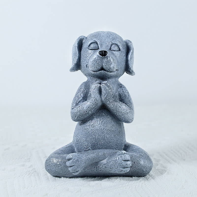 Katze Dekofigur Zen Yoga Feng Shui