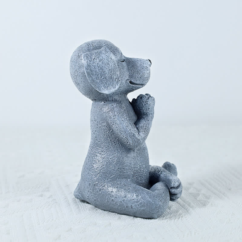 Katze Dekofigur Zen Yoga Geschenk