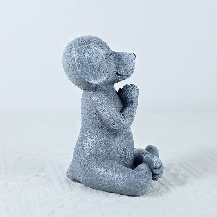 Katze Dekofigur Zen Yoga Geschenk