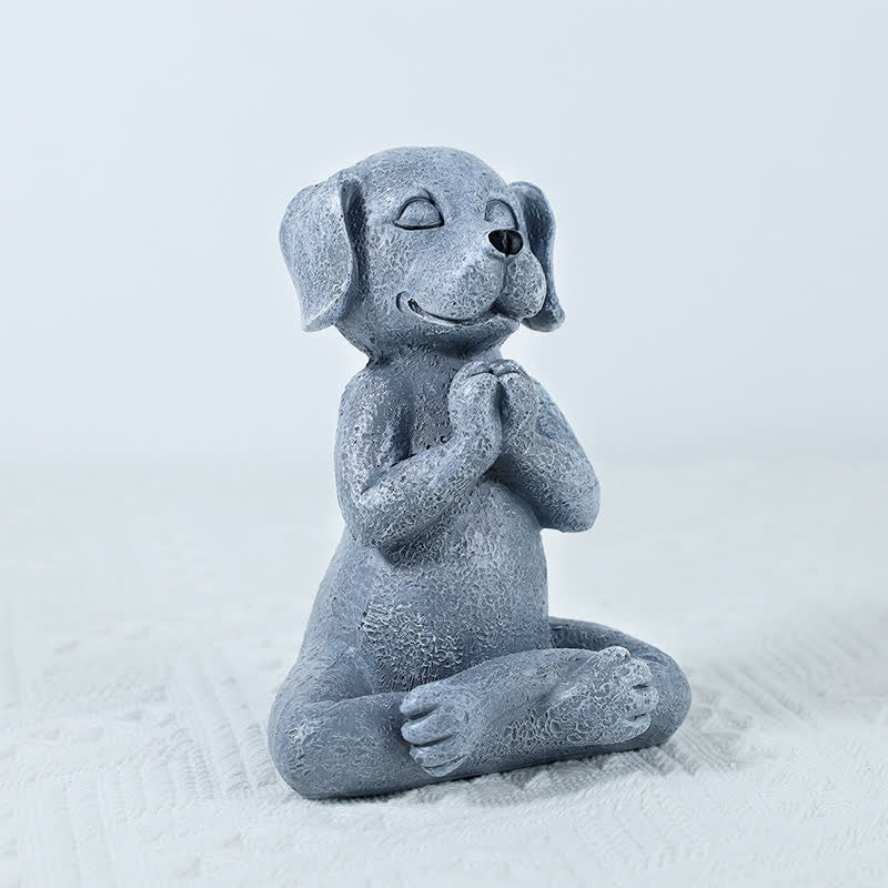 Katze Dekofigur Zen Yoga Glücksbringer