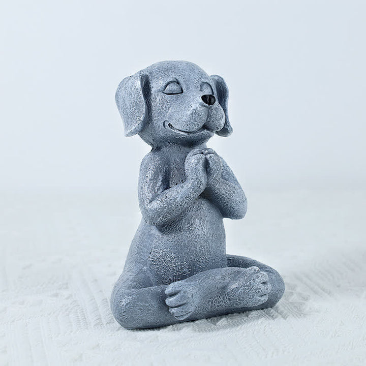 Katze Dekofigur Zen Yoga Glücksbringer