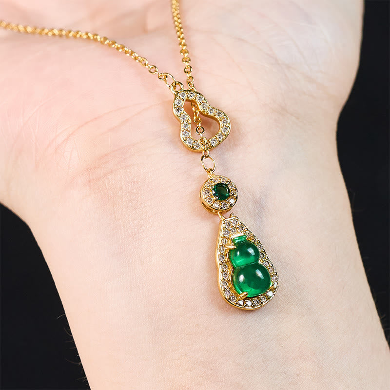 Kette Bunte Kürbis Kupfer – Balance Green Gourd