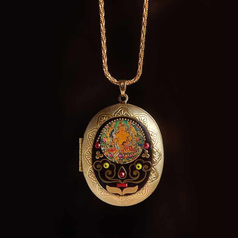 Kette Kupfer Kwan Yin – Wohlstand God of Wealth Chain(Necklace Length:60cm)