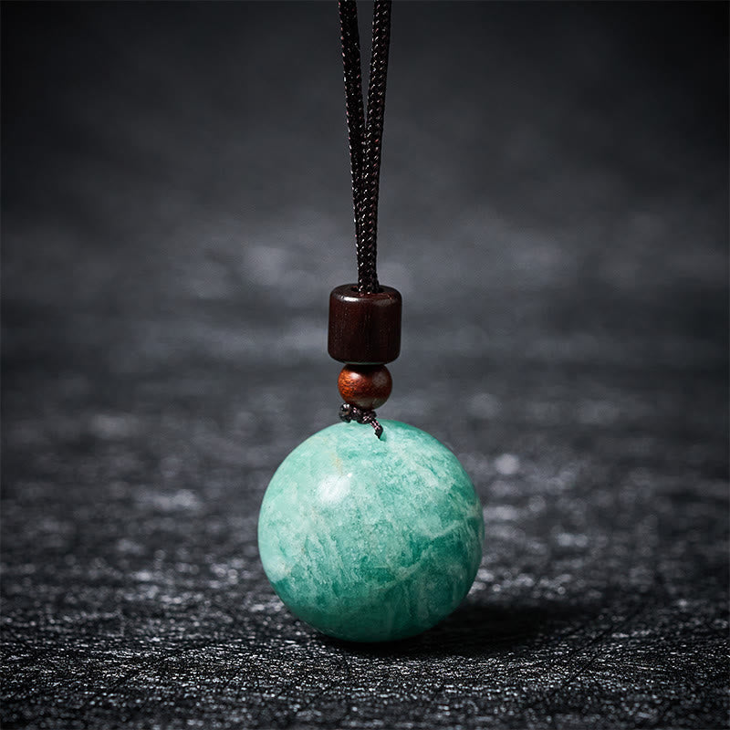 Kette Weisskristall Rosenquarz Tigerauge Rauchquarz – Schutz Amazonite