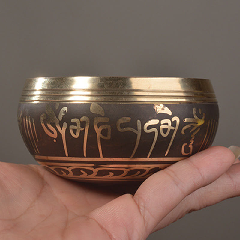 Klangschale Aus Tibet Buddha Augen Sutra Geschenk