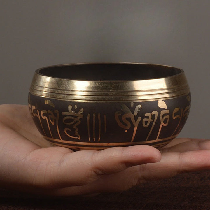 Klangschale Aus Tibet Buddha Augen Sutra Meditation