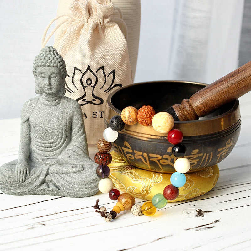 Klangschale Aus Tibet Meditation Set Deko