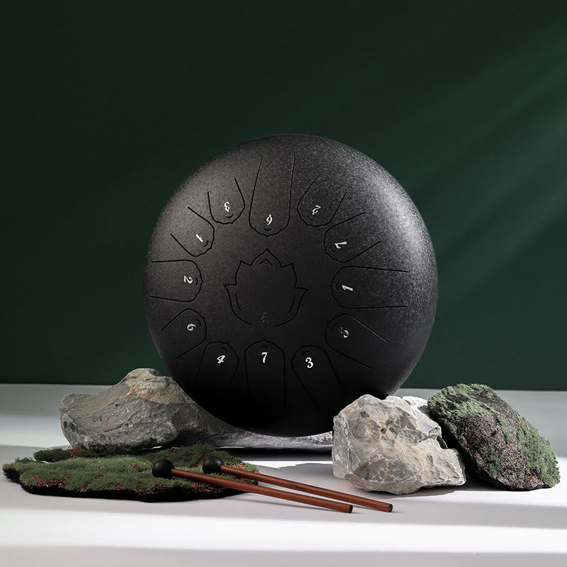 Klangschalen Für Meditation Zungentrommel 13 Noten Geschenk