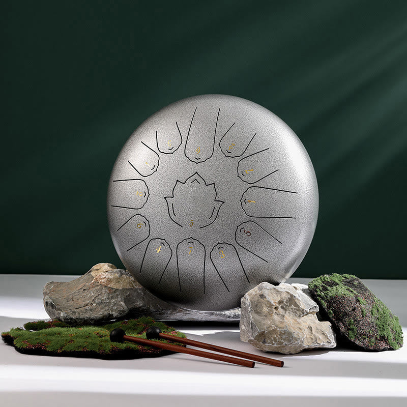 Klangschalen Für Meditation Zungentrommel 13 Noten Klangtherapie