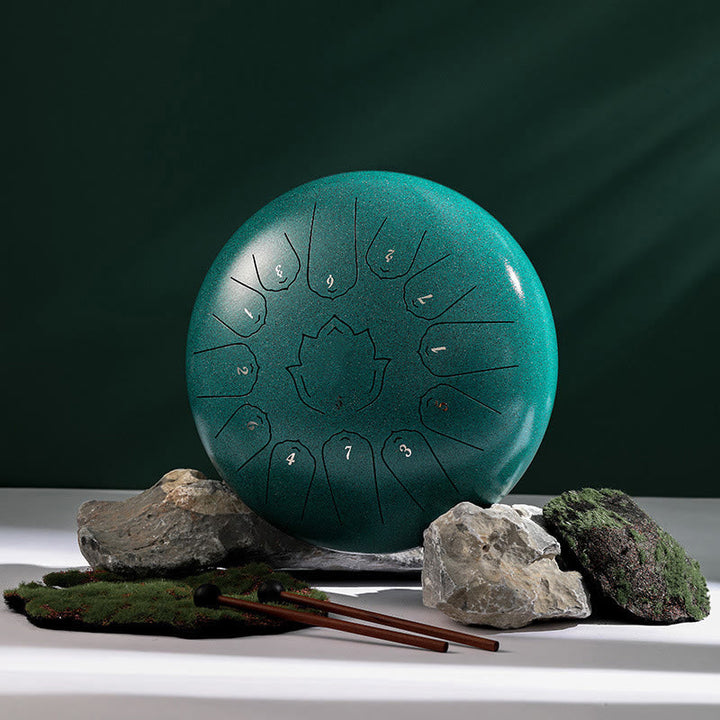Klangschalen Für Meditation Zungentrommel 13 Noten Tibetisch