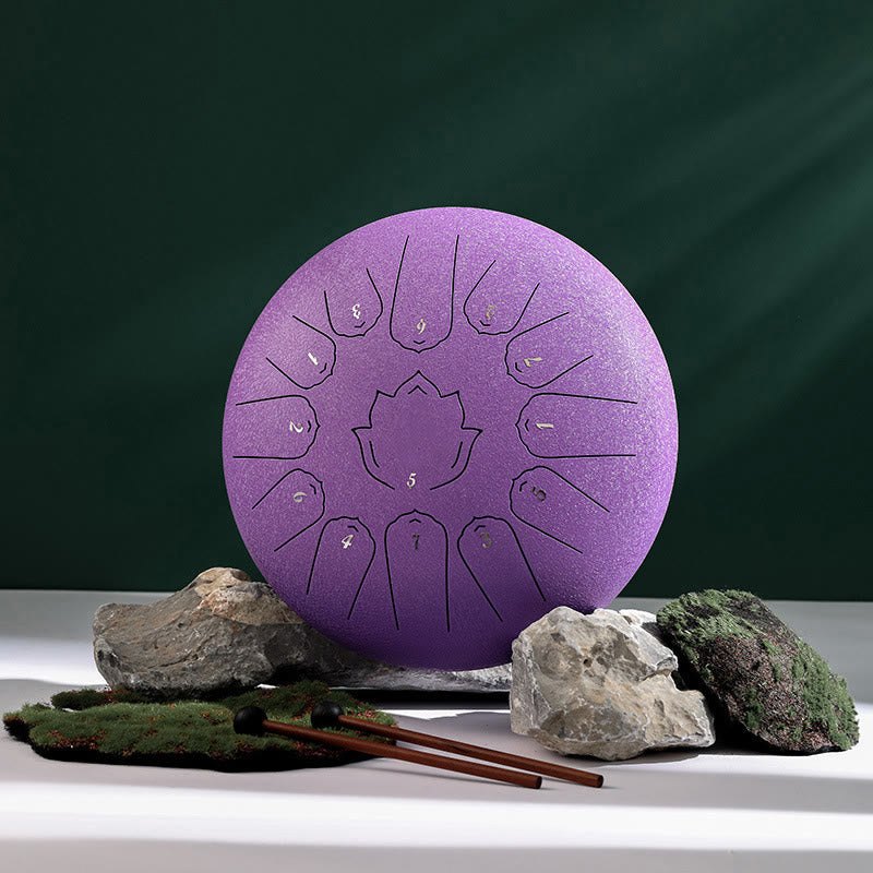 Klangschalen Für Meditation Zungentrommel 13 Noten Yoga