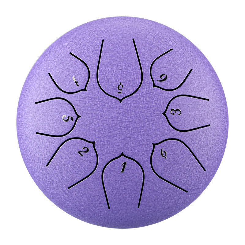 Klangschalen Meditation Zungentrommel 8 Noten Deko