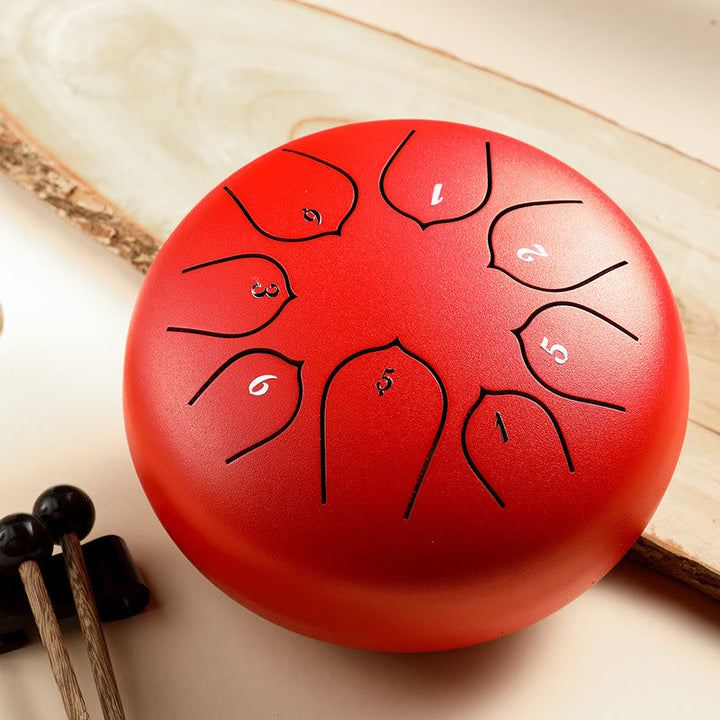 Klangschalen Meditation Zungentrommel 8 Noten Geschenk