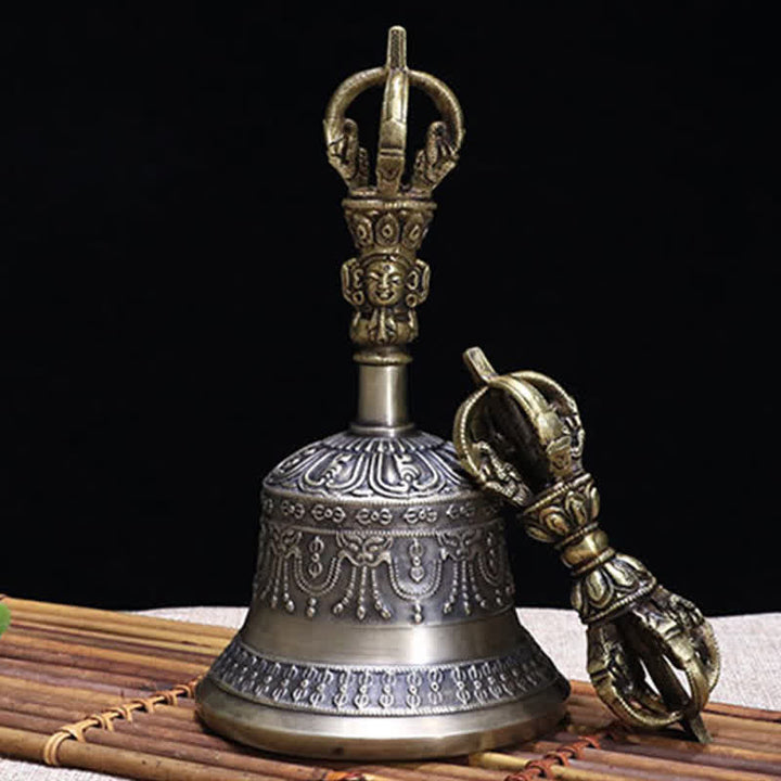 Klangschalen Meditationen Glocke Dorje Kupfer Deko