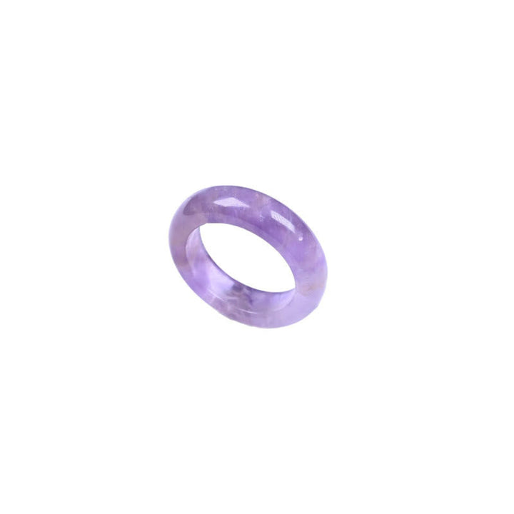 Ring Amethyst – Klarheit violetter Kristallring für innere Harmonie
