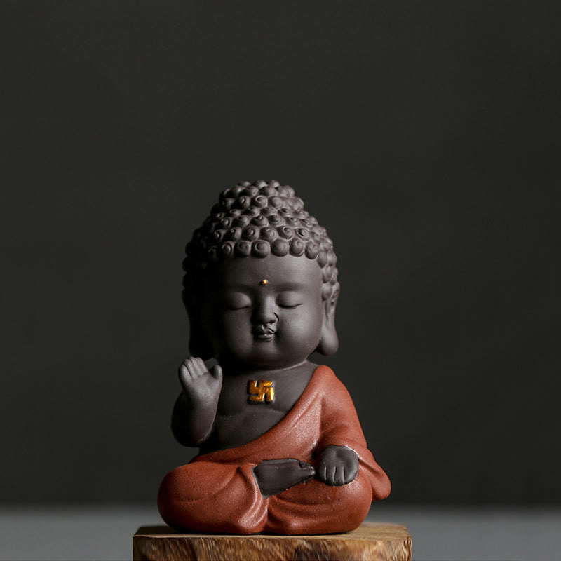 Kleine Buddha Figur Glücksbringer