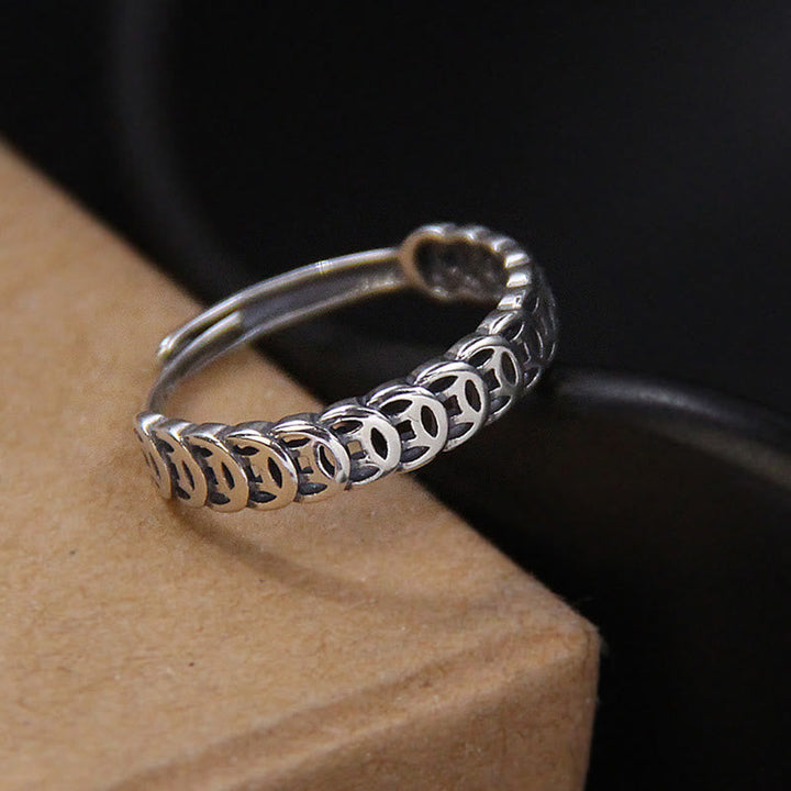Ring Kupfer Kaisermünze Design Fengshui Pixiu Glück Schutz